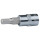 1/4" CHROME Bit-Stecknuss Innensechskant, 3mm - KS Tools 918.1461