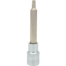 1/2" CHROMEplus Bit-Stecknuss XZN, lang, M6 - KS Tools 918.1692