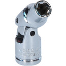 1/4" Torx-E-Stecknuss mit Gelenk, E6 - KS Tools...