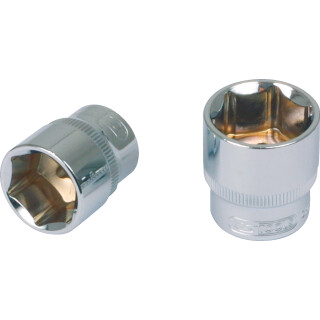 1/4" CHROMEplus Sechskant-Stecknuss, 13/32" - KS Tools 918.2501