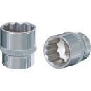 3/8" CHROMEplus 12-kant-Stecknuss, 3/16" - KS...