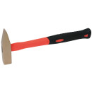 BRONZEplus Schlosserhammer 400 g, mit Fiberglasstiel - KS...