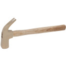 BRONZEplus Klauenhammer 600 g, mit Hickorystiel - KS...
