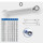 Ratschenringschlüssel, umschaltbar, 22 mm - Brilliant Tools BT013822
