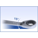 Ratschenringschlüssel, umschaltbar, 27 mm - Brilliant Tools BT013827