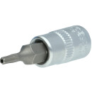 1/4" Torx-Bit-Stecknuss, mit Stirnlochbohrung, TB9 -...