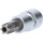 3/8" Torx-Bit-Stecknuss, mit Stirnlochbohrung, TB50 - Brilliant Tools BT021932