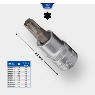 3/8" Torx-Bit-Stecknuss, T30 - Brilliant Tools BT021944