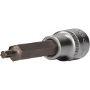 1/2" RIBE-Bit-Stecknuss, 100 mm lang, M5 - Brilliant...