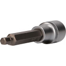 1/2" Innensechskant Bit-Stecknuss, 100 mm lang, 6 mm...