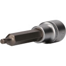 1/2" Vielzahn-Bit-Stecknuss, 100 mm lang, M5 -...