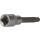 1/2" Vielzahn-Bit-Stecknuss, 100 mm lang, M9 - Brilliant Tools BT022943