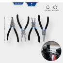 Seegeringzangen Satz, 4-tlg, 125 mm - Brilliant Tools...