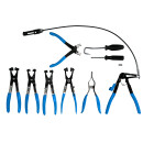 Schlauchschellenzangen-Satz, 9-tlg - Brilliant Tools BT521000