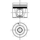 Kolben - Kolbenschmidt 40 305 600 - 40305600