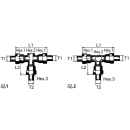WABCO T-Verschraubung - 893 860 374 0 | 8938603740