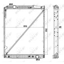 Kühler, mit Rahmen passend für MERCEDES ACTROS 96- NRF 519577