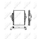 Ladeluftkühler passend für MERCEDES 1835 LS 02- NRF 30453