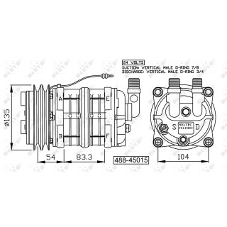 Kompressor UNIVERSAL  - NRF 32157G