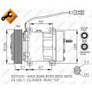 Kompressor, mit PAG Kompressoröl, EASY FIT passend für DAF CF 85 01- NRF 32477