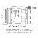 Kompressor, mit PAG Kompressoröl, Originalteil passend für DEUTZ-FAHR Agrosun 100 NRF 32762G