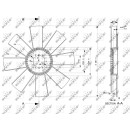 Lüfterrad passend für MERCEDES Conecto O345 NRF...