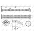 AGR Kühler, EASY FIT passend für MAN TGA D20 EURO4 NRF 48105