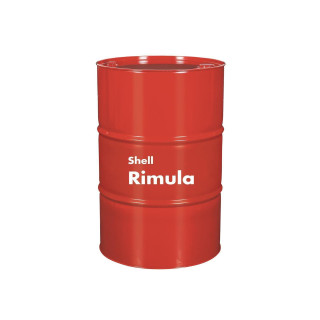 Shell Rimula Ultra 5W-30 209 Liter E9/M3677/VDS-4 Low-Ash Hochleistungs-Dieselmotorenöl für NFZ