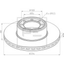 Bremsscheibe Ø 294 passend für IVECO