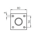 Halter für Abschleppstange LKW Traktor