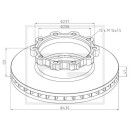 Bremsscheibe Ø 430 E1 90R-02 C0193/0012 passend...