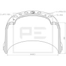 Bremstrommel Bremsengröße 434 x 220