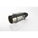 Stecker 7-polig 12 Volt Metall DIN/ISO 1724 mit...