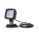 LED Arbeitsscheinwerfer 9LED (mit Magnetbefestigung,...