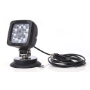 LED Arbeitsscheinwerfer 9LED (mit Magnetbefestigung,...