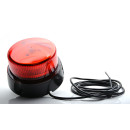 LED Kennleuchte, rot (1 Programm, rote Lichthaube, 3...