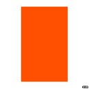 Leerfeld, 70 x 120 mm, Vorderseite Reflexfolie orange,...