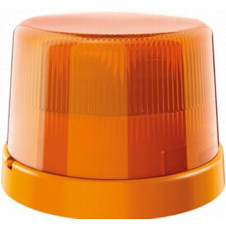 Rundumleuchte orange mit Motorbetrieb 24 Volt, 009DER10-24