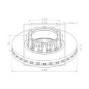 Bremsscheibe Ø 380 passend für MAN