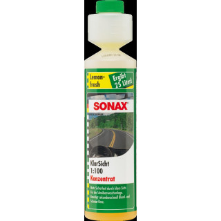 SONAX KlarSicht 1:100 Konzentrat Lemon-fresh 250 ml