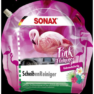 SONAX ScheibenReiniger gebrauchsfertig Pink Flamingo 3 Liter