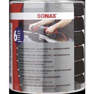 SONAX SchaumPad weich 160 -Six-Pack- 6 Stück