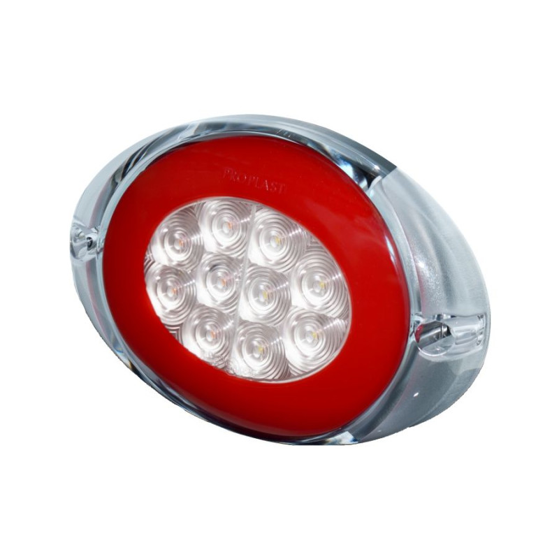 PROPLAST 40058012 EAN 4025091423220, LKW-Teile24, LED Heckleuchte  PRO-OVAL 12/24 Volt, Kabel 0,5m - LKW Ersatzteile beim Experten bestellen