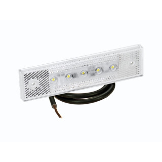 LED Begrenzungsleuchte PRO-SUPER-FLAT Kable 0,5m offenes Ende