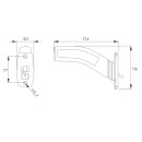 LED Umrissleuchte PRO-SUPER-JET rechts, Kabel 1,75m open end