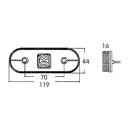 LED Schluss-/Umrissleuchte UNIPOINT