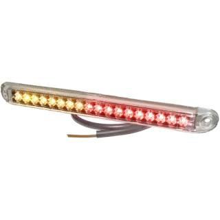 LED Heckleuchte PRO-CAN XL 3F 12 Volt, Gehäuse glasklar