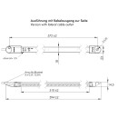 LED 3. Bremsleuchte PRO-STRIPE ECE II 12 Volt