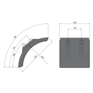 Motorrad Kotflügelbefestigungsteile für den Selbstbauer - Kollies Parts