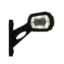 Seitenmarkierungsleuchte LED mit kurzem Arm, 12 / 24 V  links